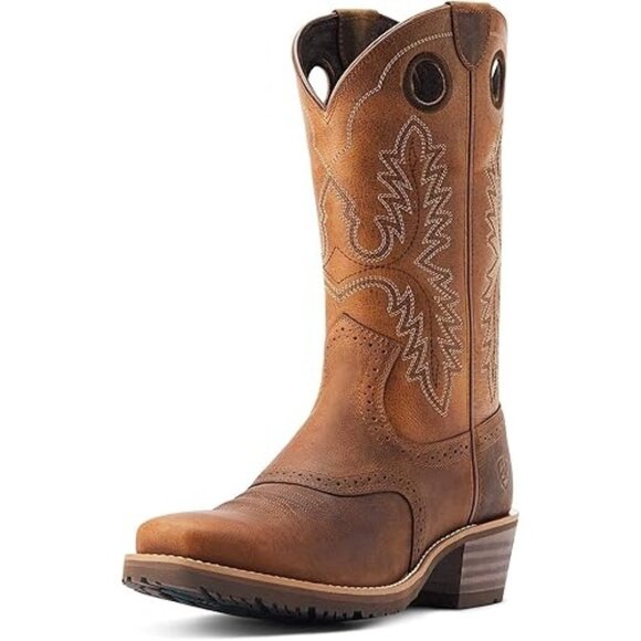 Ariat Men\'s Hybrid Roughstock Square Toe Cowboy Boot main image 5